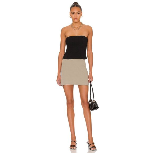 Anine Bing Thea Top Black Size Medium Revolve - Picture 1 of 8